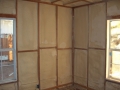 Foam wall insulation